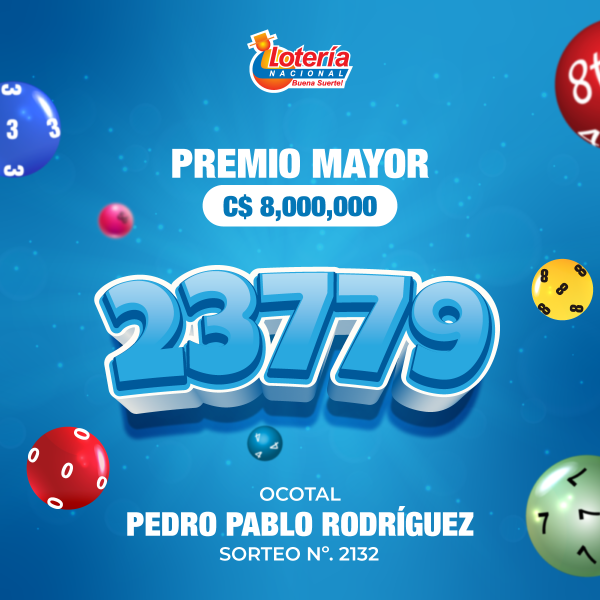 Premio Mayor de 8 millones cae en Ocotal