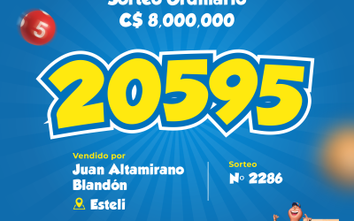 La suerte llegó al Diamante de la Segovias.